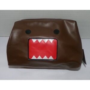 Domo  Top Zip Bag~Small~Brown